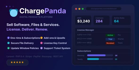 Digital Products Selling Script — Digital Products / Subscriptions preview