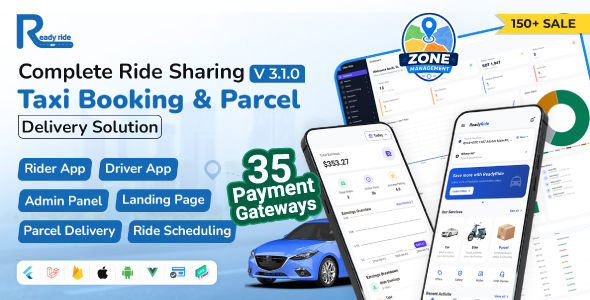 Ride Booking System — Ride Sharing / Taxi preview